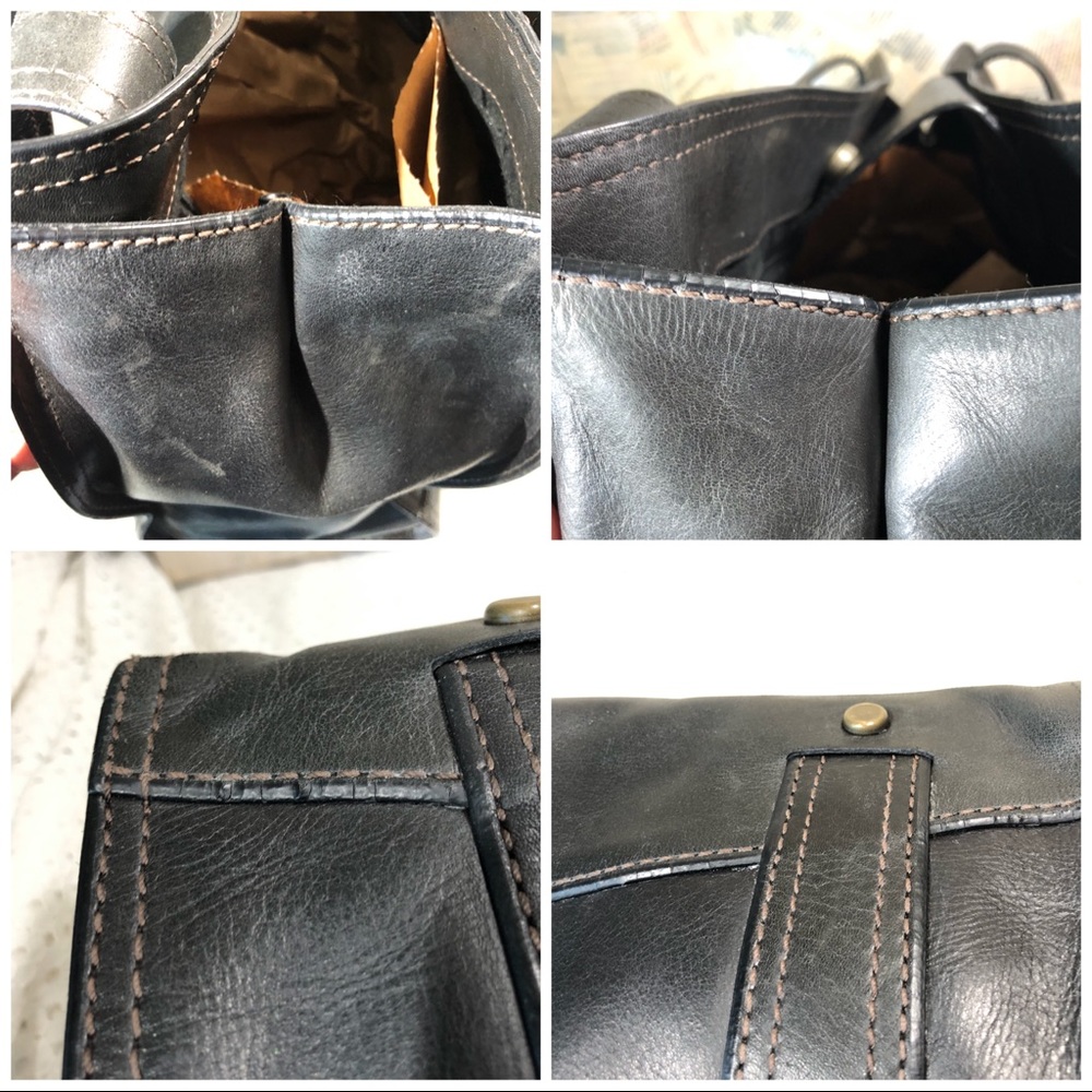 Fossil Vintage Large Leather Tote - Picture 5 of 7